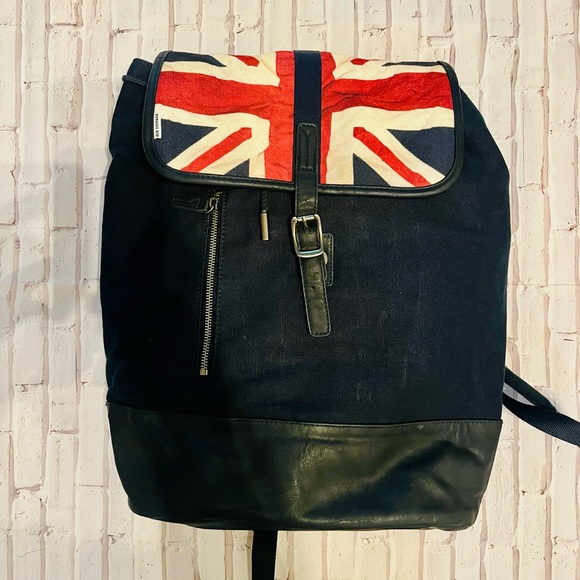 ben sherman backpack leather Alto for Men Black Ben Sherman | Vee Travels
